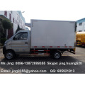 ChangAn 2 tonelada congelador caminhão refrigerado, caminhão mini caixa congelador, caminhão congelador geladeira de congelador